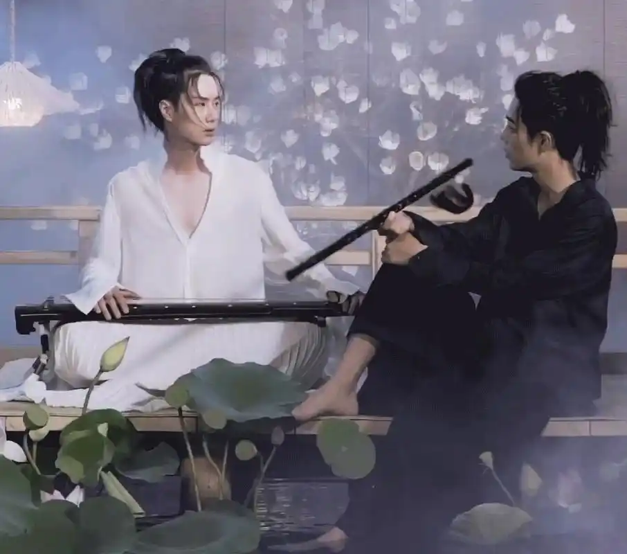 肖战王一博#  芭莎情侣双人刊上线五周年快乐,绝配,维纳斯战神系列