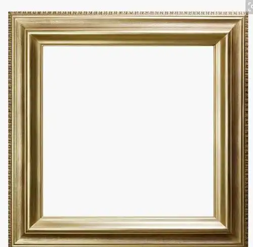 金色镂空花纹不锈钢相框定做