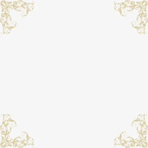 金色框架,欧式花纹,边框纹理,清新纹路,线条边框,树藤花边