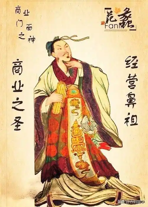 范蠡怎么读财神范蠡怎么读