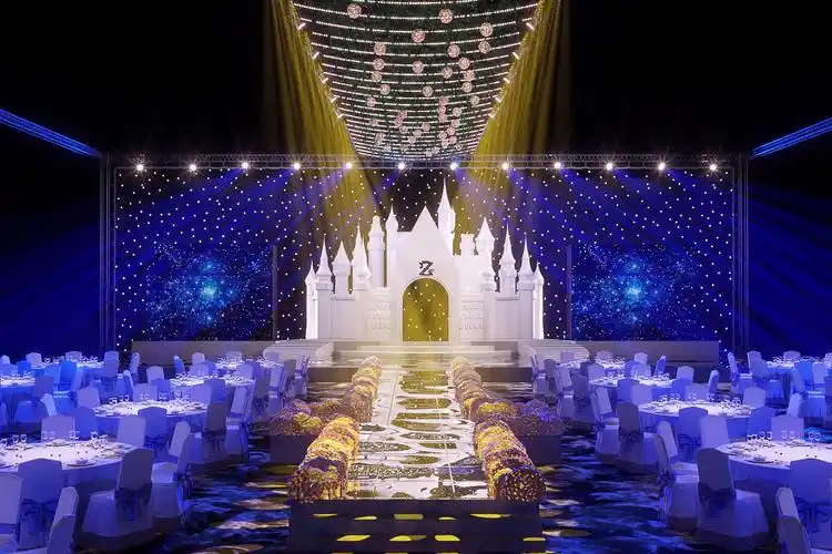 婚礼活动舞台类效果图集合