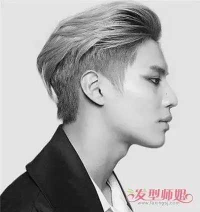 男生短发背头发型