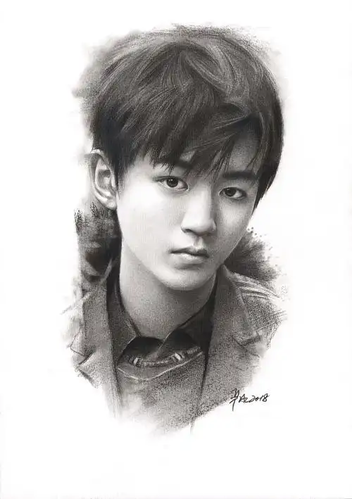 严冰明星素描合辑