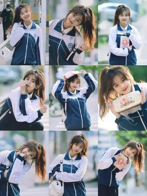还有一些学生气的日常服装～大家可以对应看看98除了拍照姿势,我还