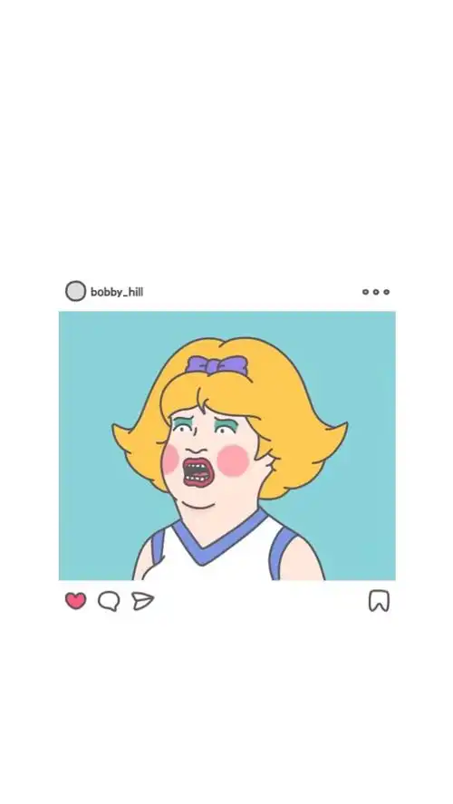 hi 壁纸 搞怪.ins.平铺锁屏