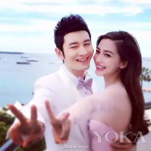 有一种恩爱叫黄晓明baby杨颖粉嫩女神妆扮俘获霸道教主