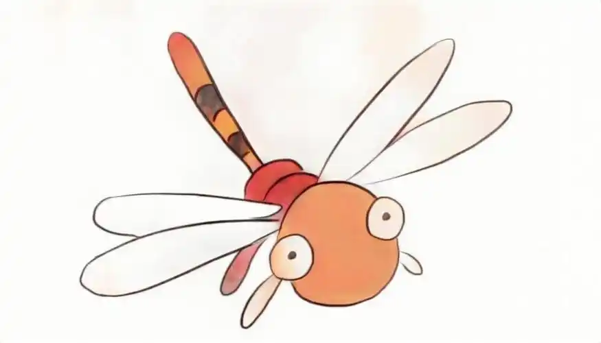 [小林画的]可爱的小蜻蜓儿童卡通亲子简笔画