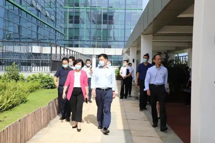 深圳市委组织部副部长市委老干部局局长曾雪莲一行考察调研深业生命