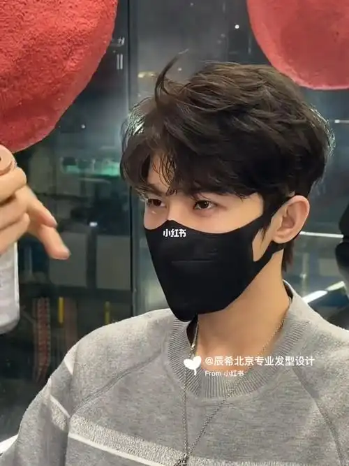 韩式纹理感微分碎盖92完美解决男士发型苦恼