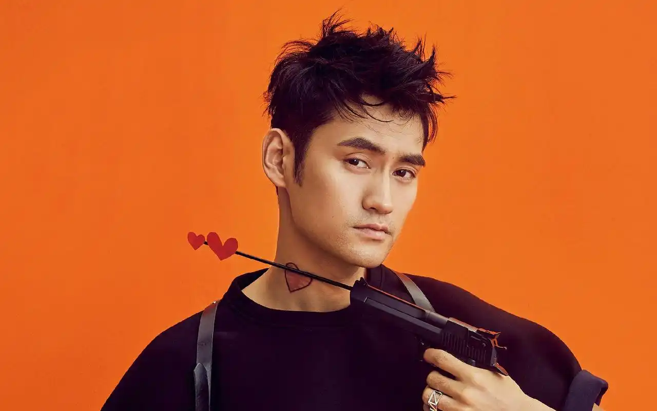 袁弘色彩写真帅气图片桌面壁纸高清大图预览1920x1080_大陆明星下载