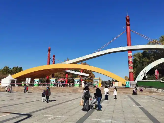 初冬的朝阳公园