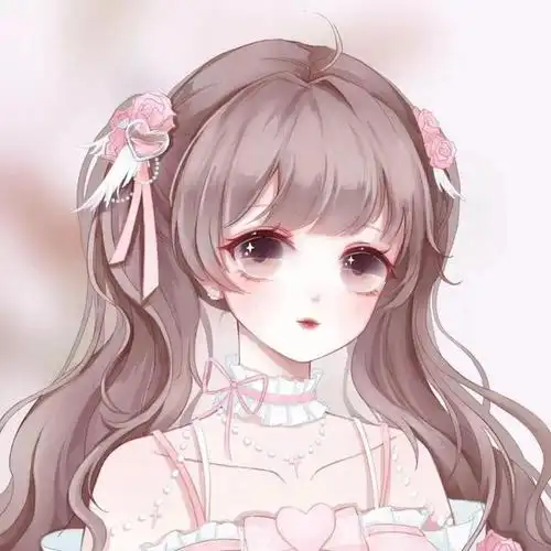 俏皮可爱的双马尾头像