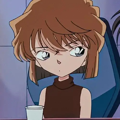 名侦探柯南灰原哀高清无水印头像