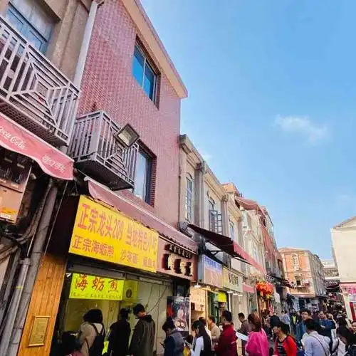 鼓浪屿上人气最旺,最著名的美食街!