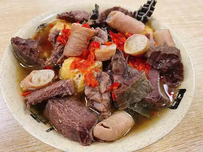 正宗化州牛杂-"午餐长安街很多家好吃的店都是下午四五点.