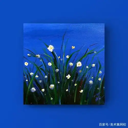 很多对丙烯画很感兴趣的小伙伴想要学习,问美术集-网校小编可不可以