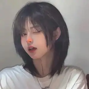 0076人付款天猫狼尾假发女短直发日系少年感超a鲻鱼头