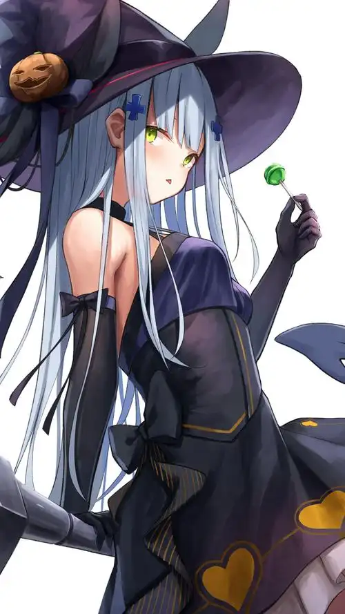 性感的二次元美女手机壁纸