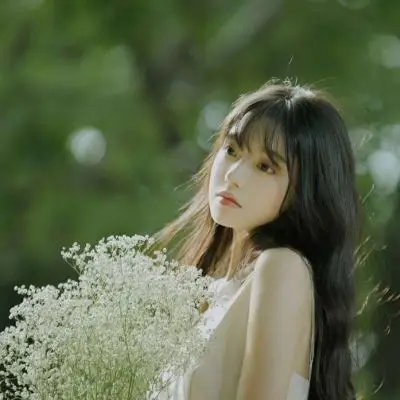 季清森系气质干净清新多人女头