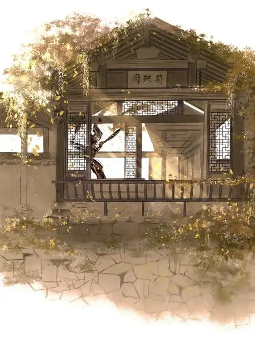 唯美的古风建筑背景壁纸