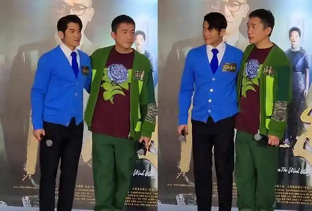 郭富城可惜了同框60岁梁朝伟明明年轻3岁硬是输在穿衣色彩上