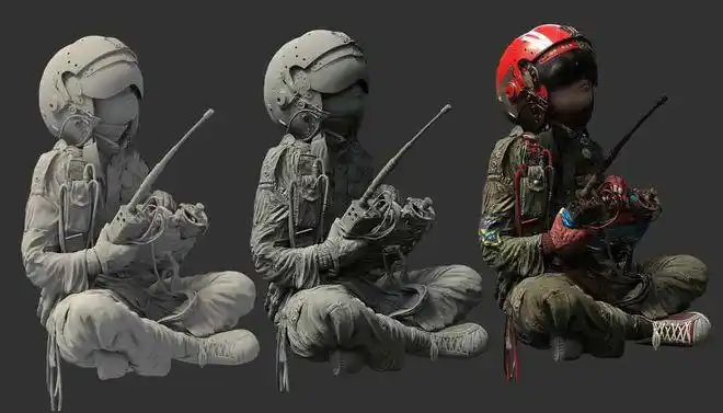 大佬新作席卷a站首页,强到离谱!~|cg|动画|zbrush_网易订阅