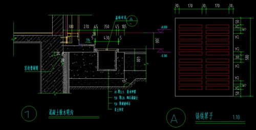 各位老师这个散水明沟怎么绘明沟用什么定义还有铸铁箅子怎么算量呢