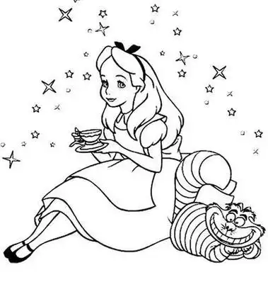 爱丽丝漫游奇境记爱丽丝怎么画简笔画