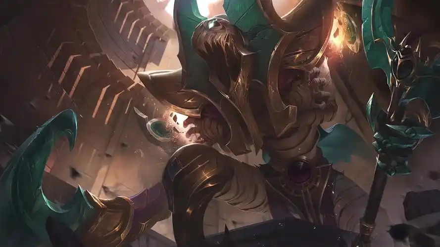 英雄联盟稻草人重做原画桌面壁纸