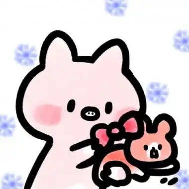 2020圣诞节专属可爱的卡通微信头像没有远大理想只想天天开心