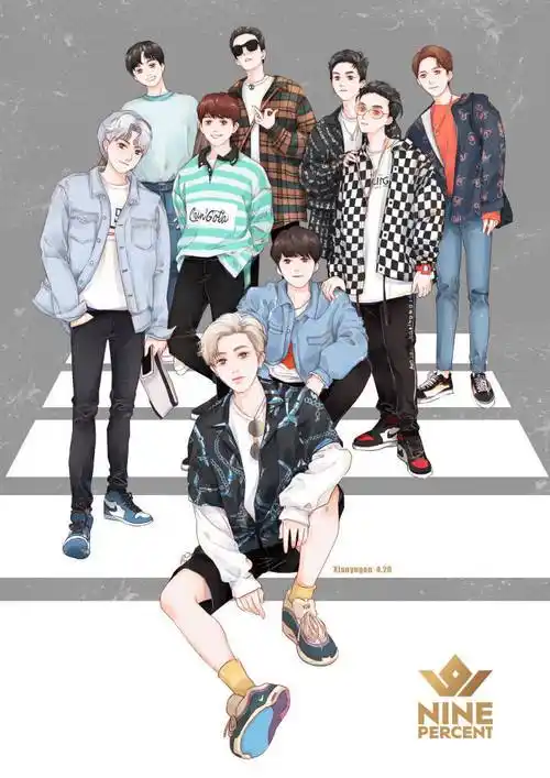 百分九少年团 漫画 蔡徐坤 - 堆糖,美图壁纸兴趣社区