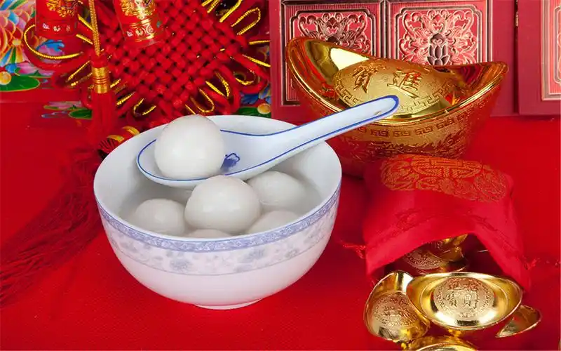 元宵节必吃的美味诱人元宵汤圆高清美食电脑桌面壁纸图片素材下载(2)