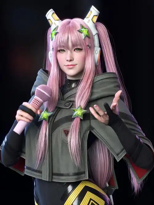 学好3d游戏建模老婆不重样一天捏一个