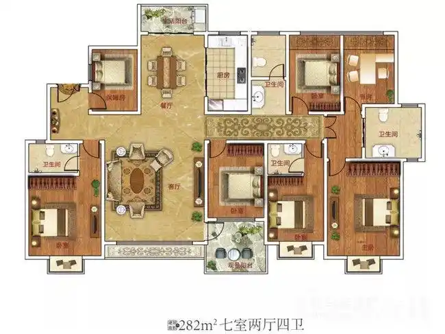 【万博·林地海湾】大平层 缔造人生非凡宽度