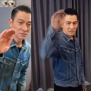 刘德华款牛仔衣