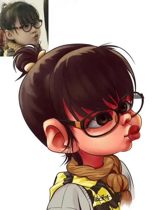 嘴嘟嘟这可爱的模样