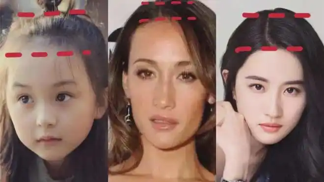 她颅顶低成洼地还美成内娱颜值天花板高颅顶审美何时结束