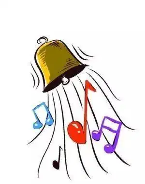 下课铃响简笔画