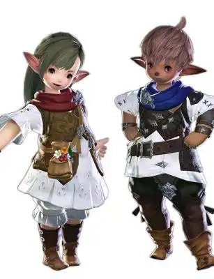 萌萌惹人爱ff14最可爱的种族拉拉菲尔介绍