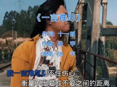一首歌一首回忆 #每日推荐音乐 #一言难尽张宇