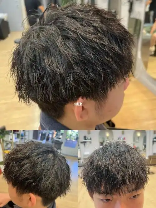 尔湾a salon男士烫发推荐(钢夹烫)