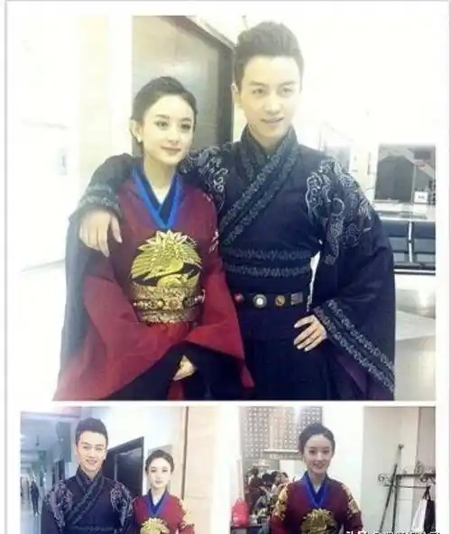 偶然看到陈晓和赵丽颖杨蓉2013年的亲密照,秒懂真假情侣的区别