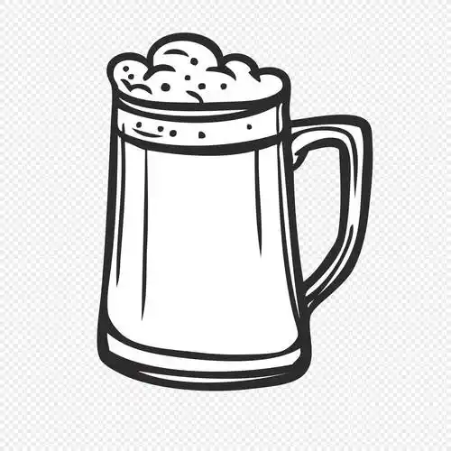 水杯简笔画图片 水杯简笔画图片可爱 - 水彩迷