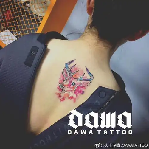 保定纹身鹿纹身