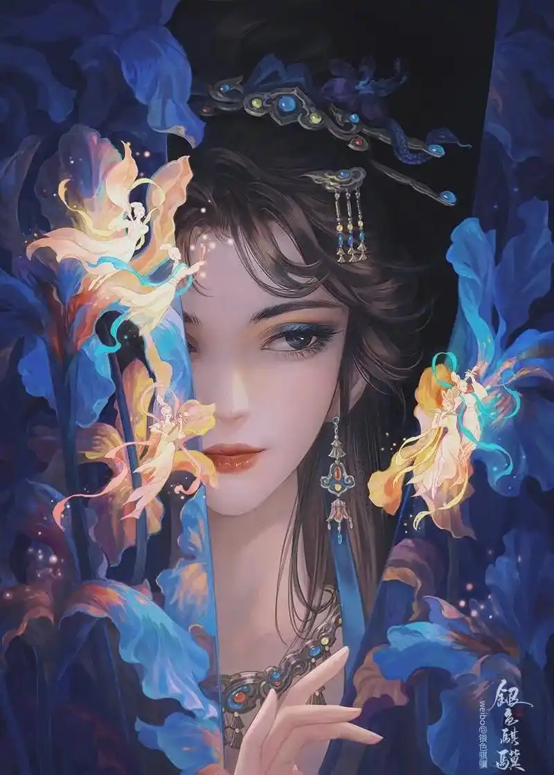 二次元壁纸.#壁纸  #神仙壁纸  #国风古韵  #仙气十足 - 抖音