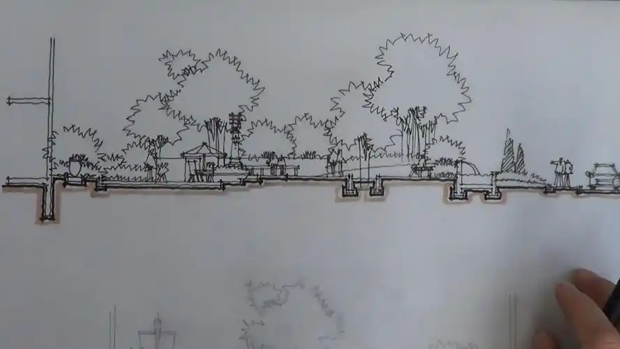 园林景观设计手绘表现教程高级篇