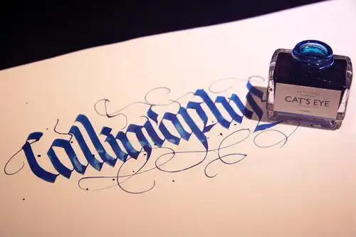 英文字体设计 calligraphy英文书法 手写