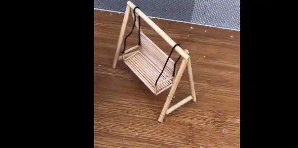 牙签做秋千的方法教程,牙签做秋千的方法,牙签手工制作秋千