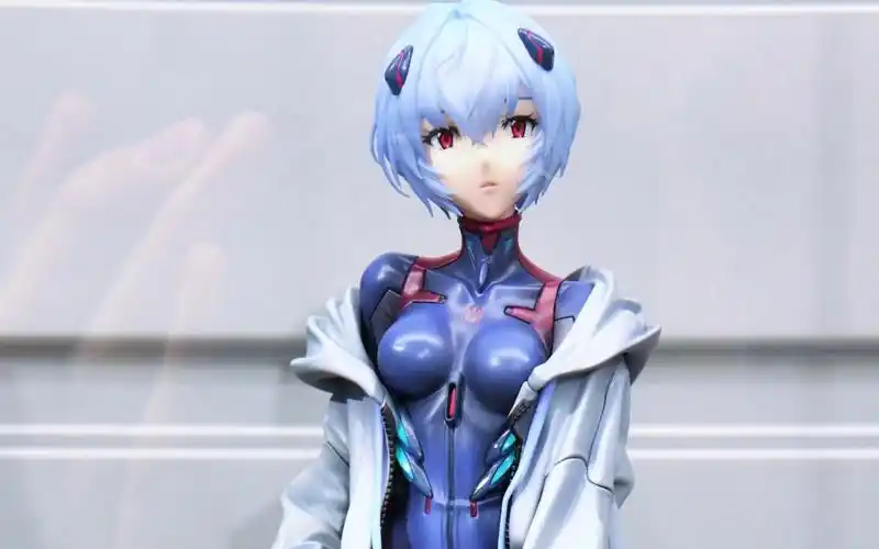 绫波丽 黑衣 黑色战斗服 新世纪福音战士新剧场版 米山舞原话~1/7手办