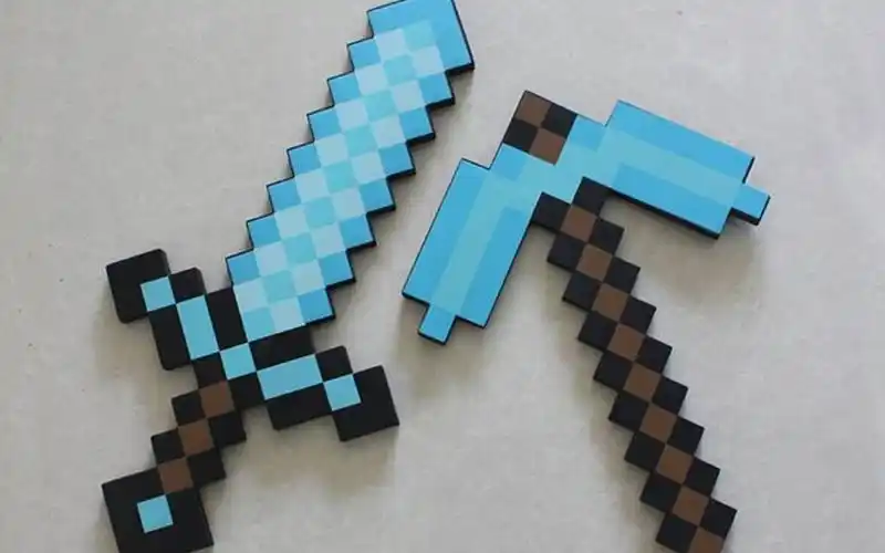 我的世界 我的附魔钻石剑_哔哩哔哩_bilibili